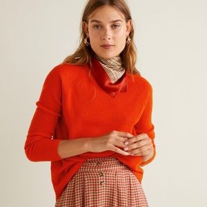 Mango fine knit sweater